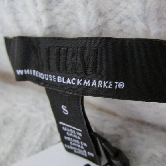 White House Black Market Fairisle Lurex Sweater - Picture 7 of 12